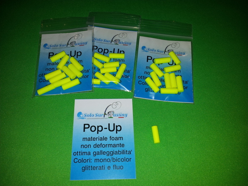 POP-UP FOAM MONOCOLORE GIALLO